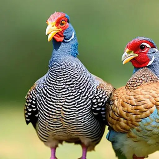 keeping guinea fowl and chickens together