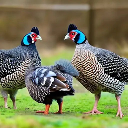 keeping guinea fowl and chickens together