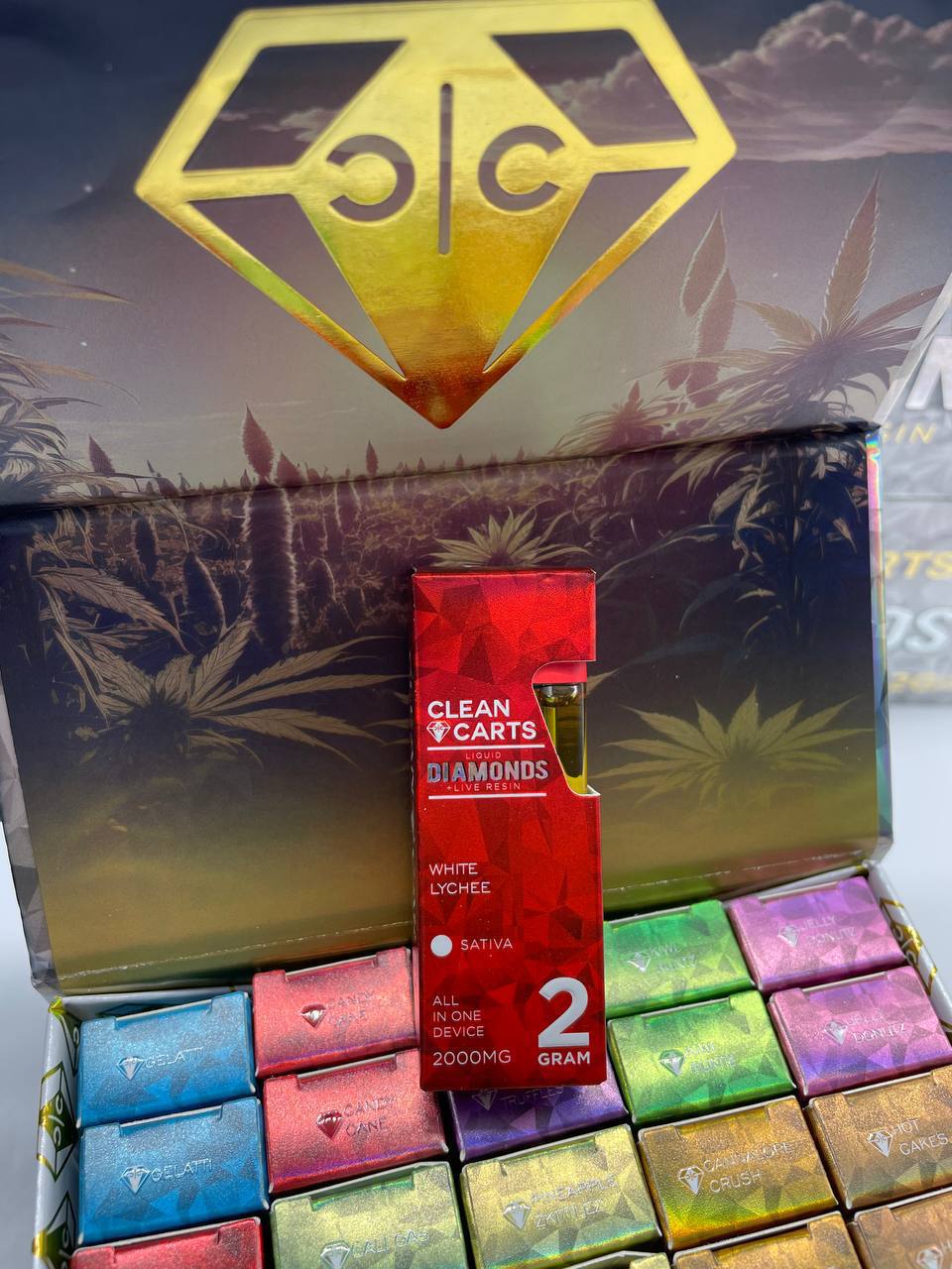 New Clean Carts 2g for saleat Pound Bag LA