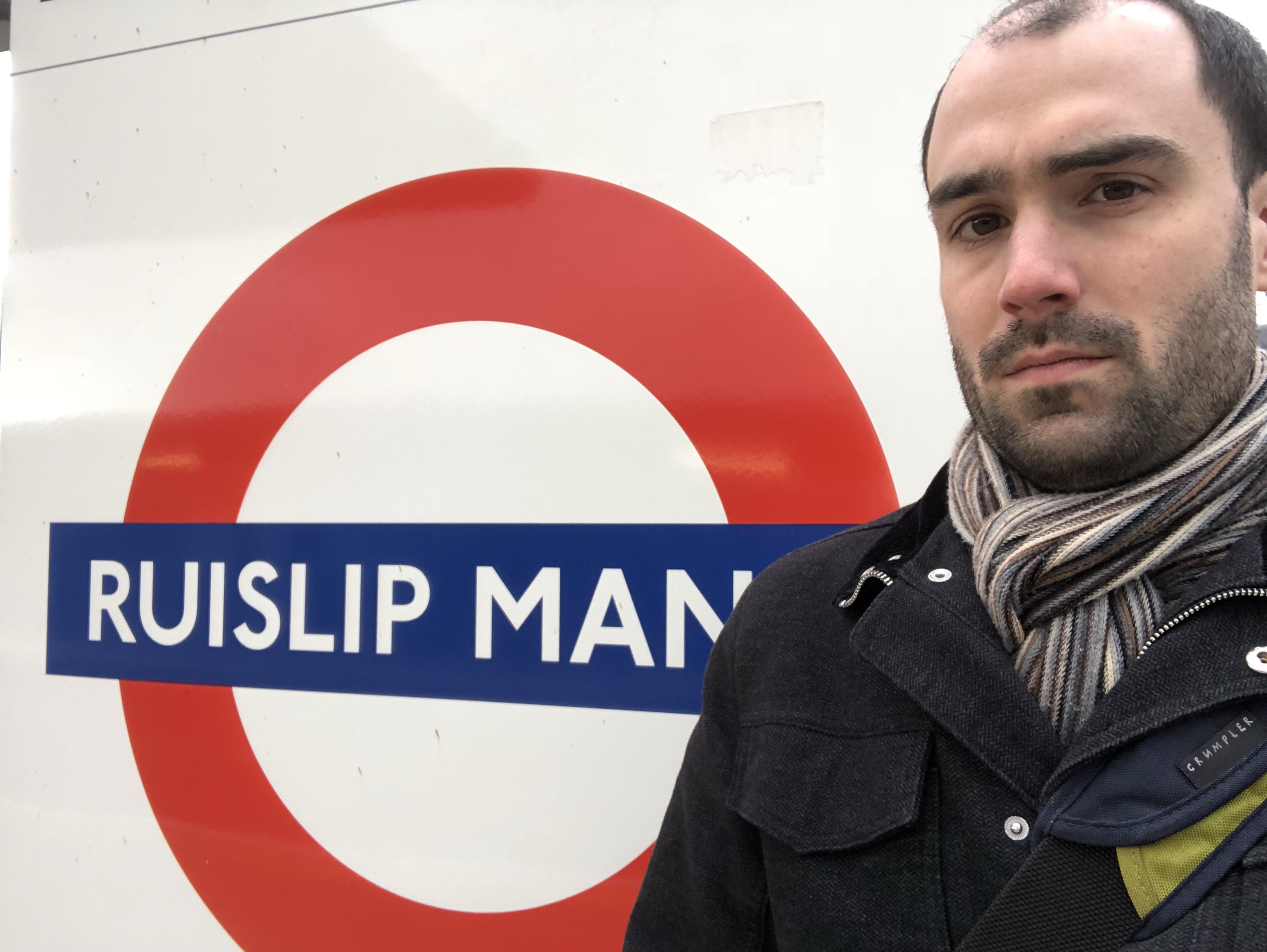 Ruislip Man PouringBeans