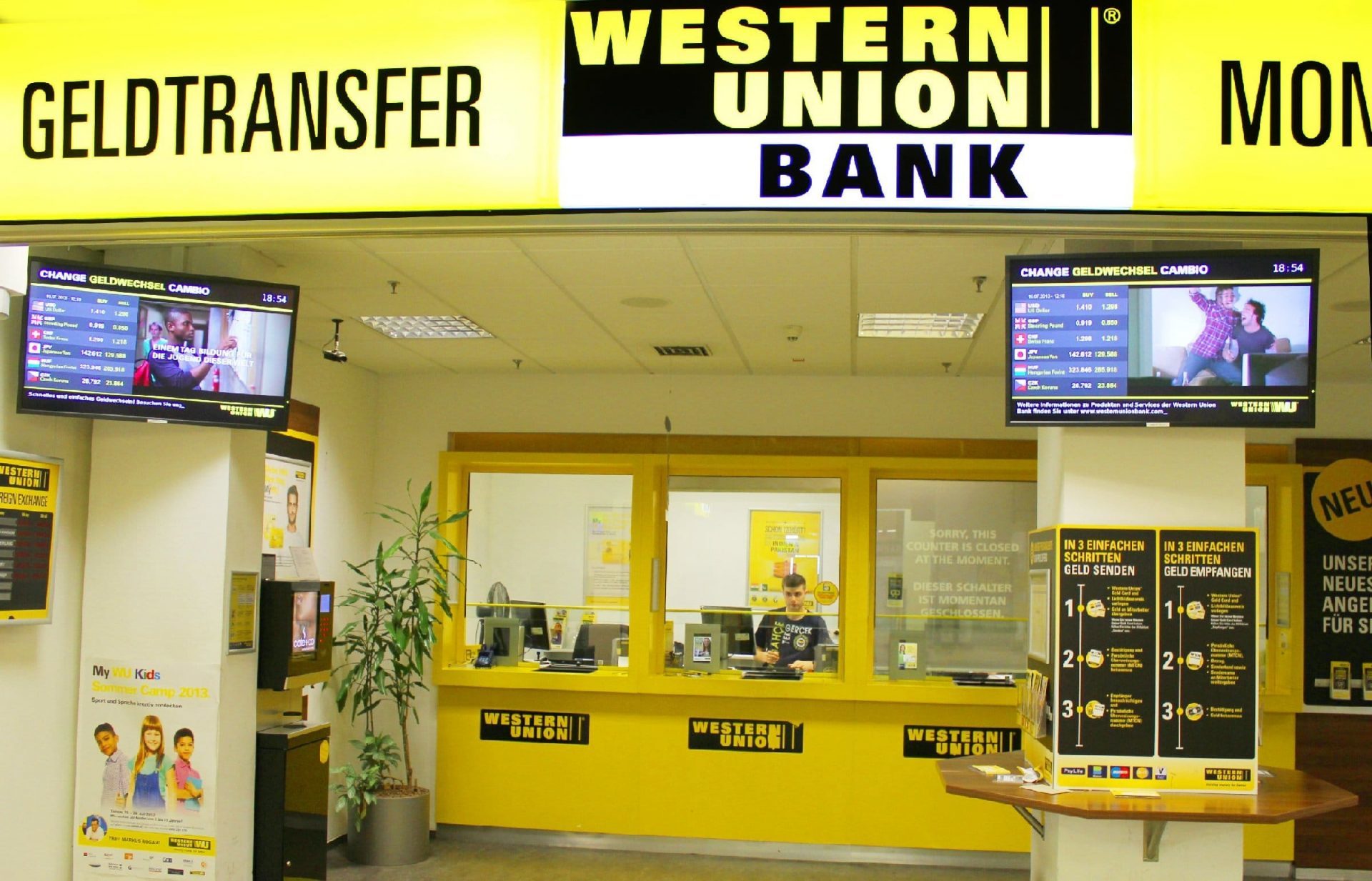 Transfert d'argent Western Union réagit face aux escrocs