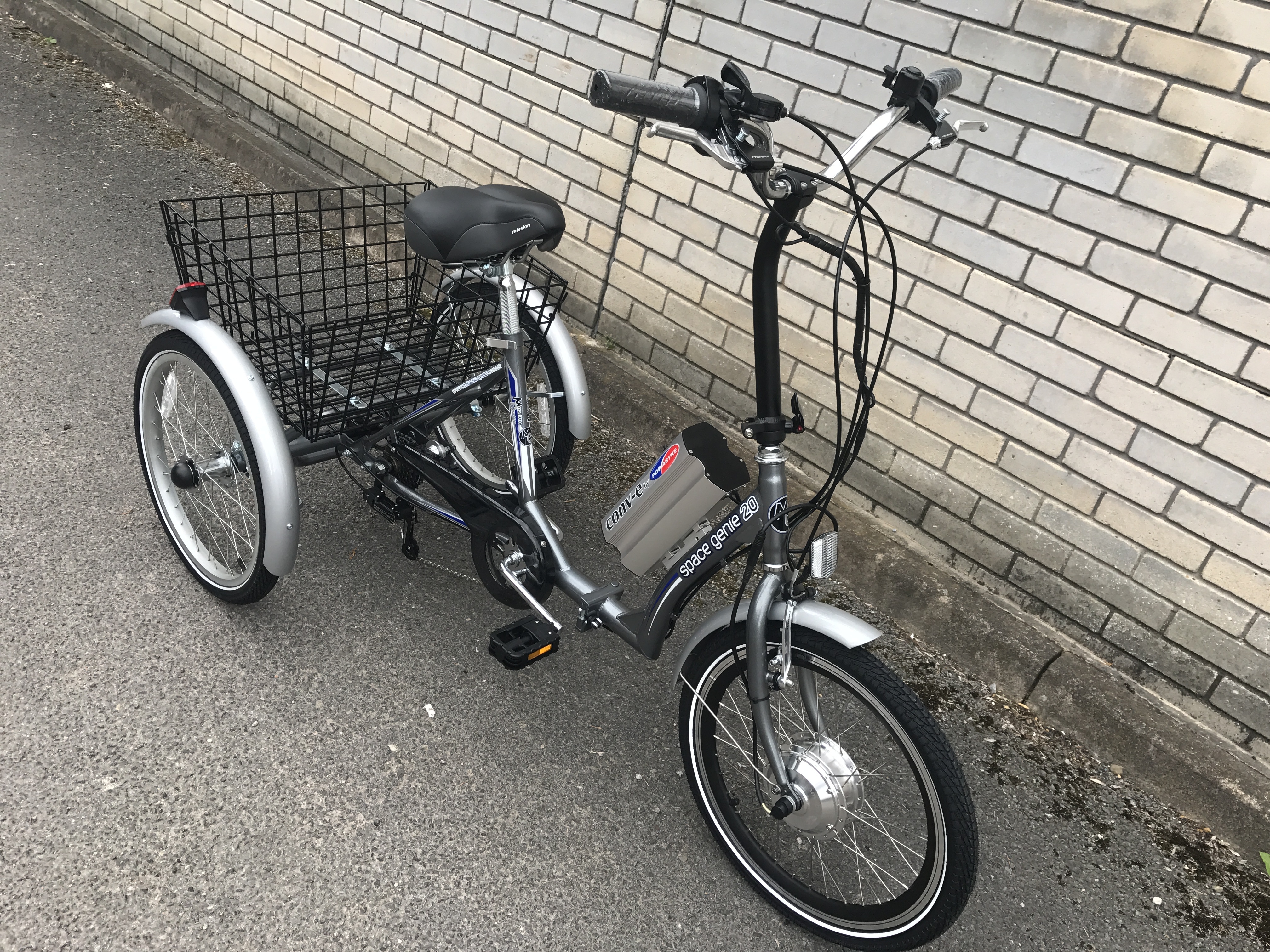 Folding Electric Tricycle Powabyke