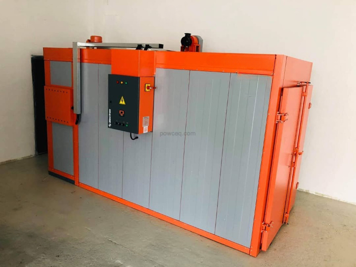 Powder Coating Oven 3D Powder Coating Line