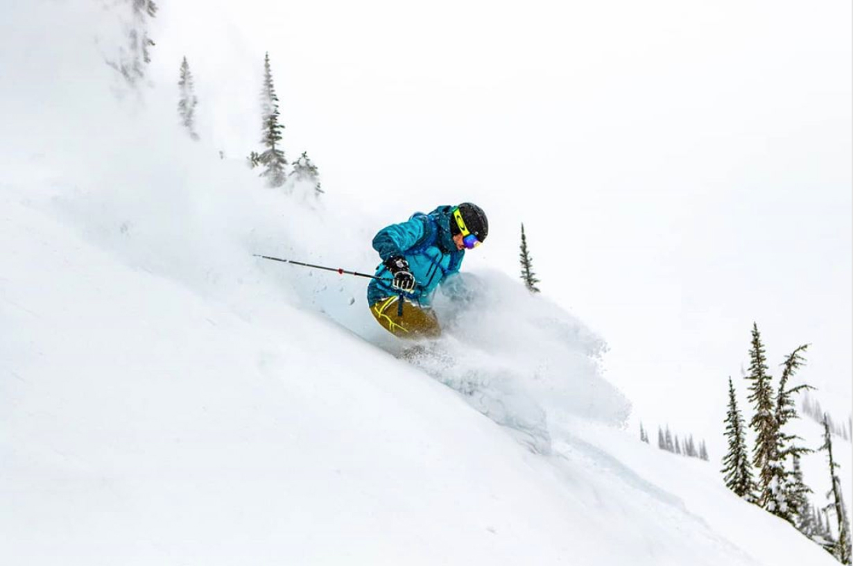 Powder skiing Powder Canada