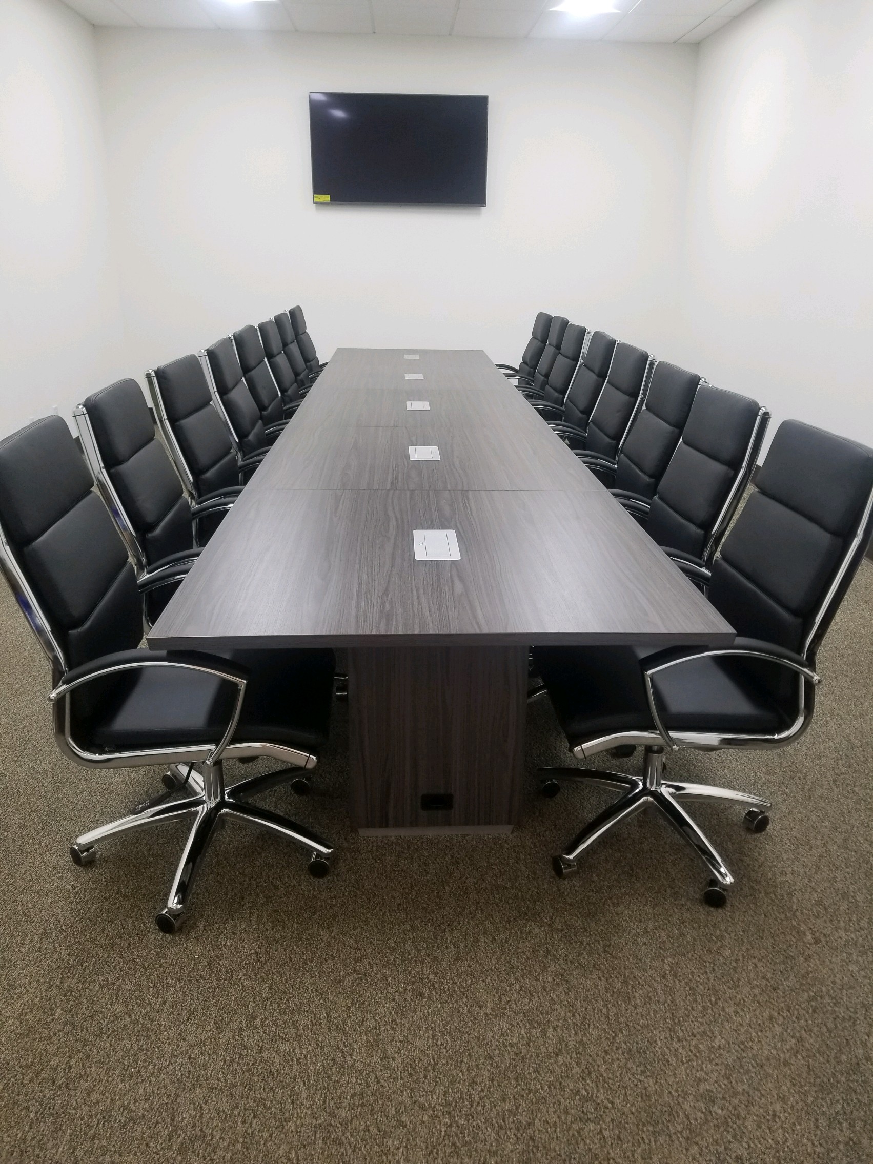 New 20′ Tuxedo Conference Table 2590 Powell's Office Furniture