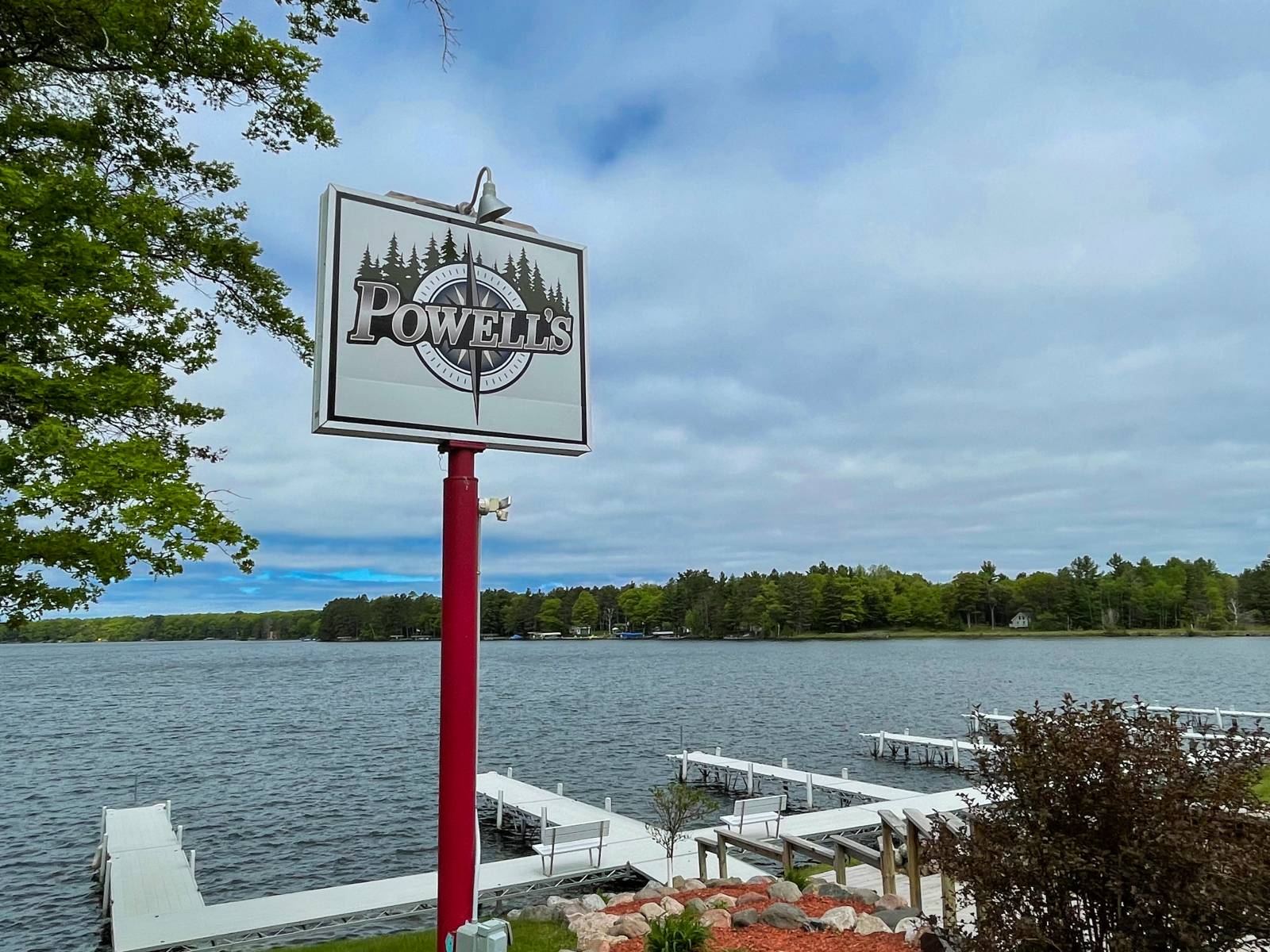 Contact Us Powell's on Round Lake Lakeside Restaurant and Bar located in Hayward Wisconsin