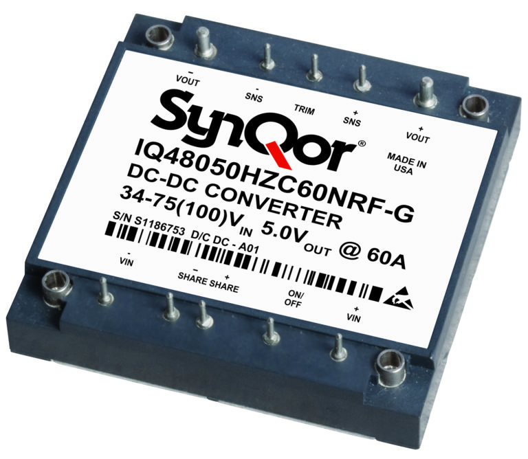 Модули электропитания SynQor с расширенным функционалом Силовая