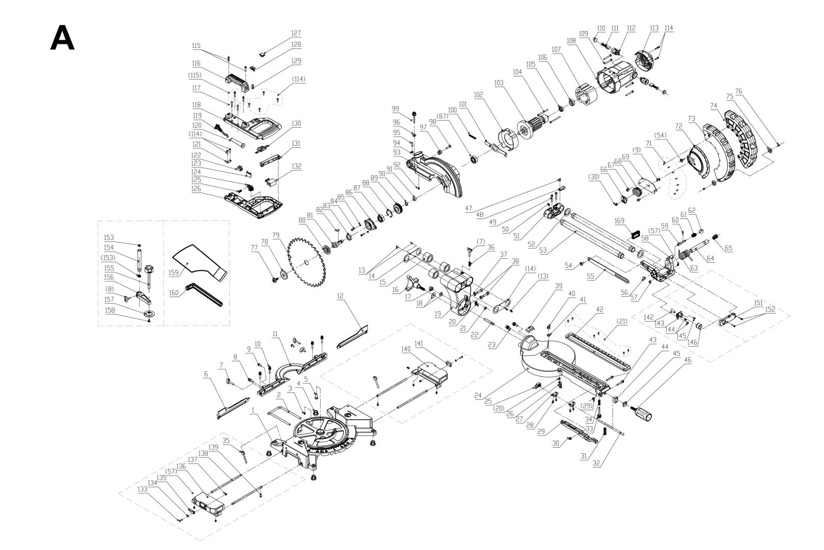 HM254 Kap- og geringssav – scheppach – Power Tool Danmark A/S