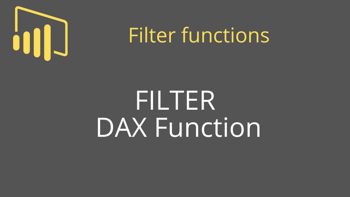 Understand Filter DAX function in Power Bi Power BI Docs