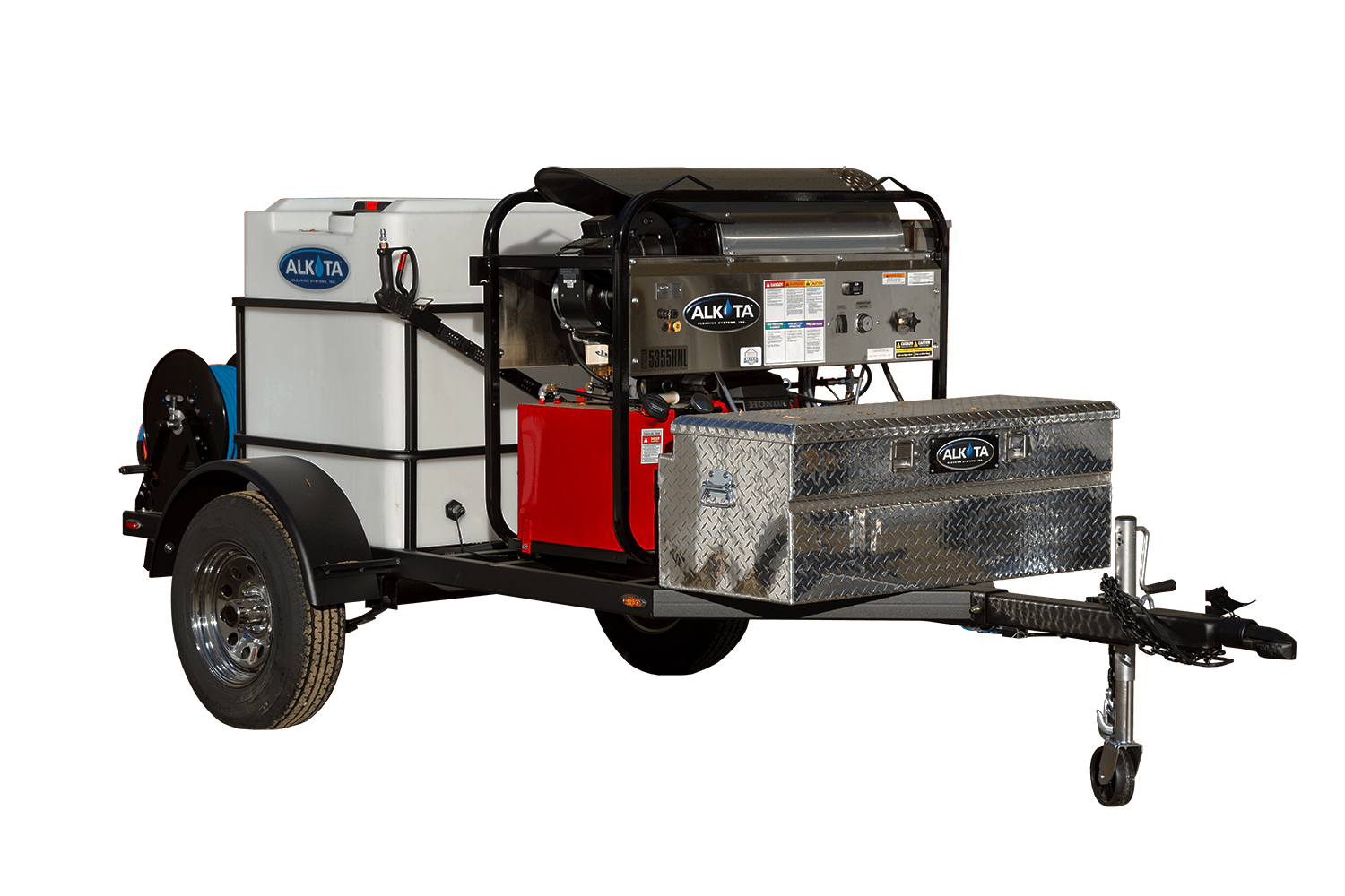 Alkota Pressure Washer Trailers Single & Tandem Axle