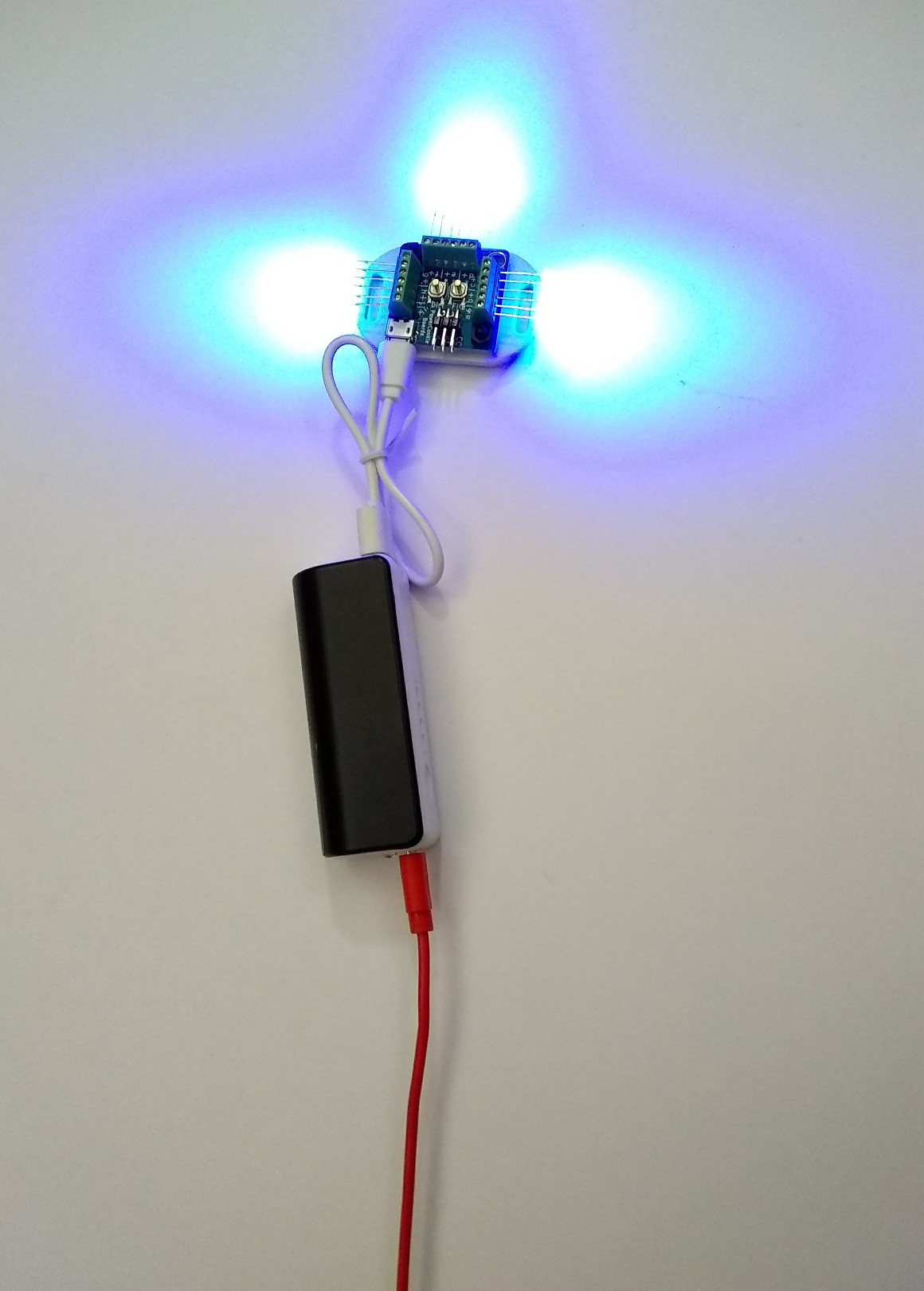 Using a USB Power Bank PowerCookie Boards