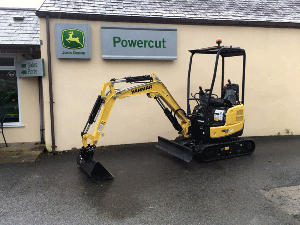 Yanmar Vio 17 Powercut