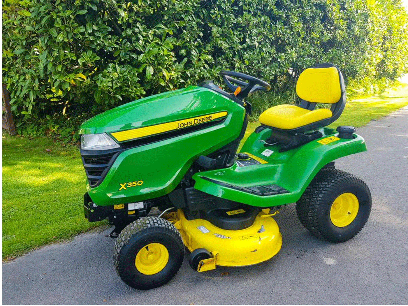 Used John Deere x350 2017 Powercut