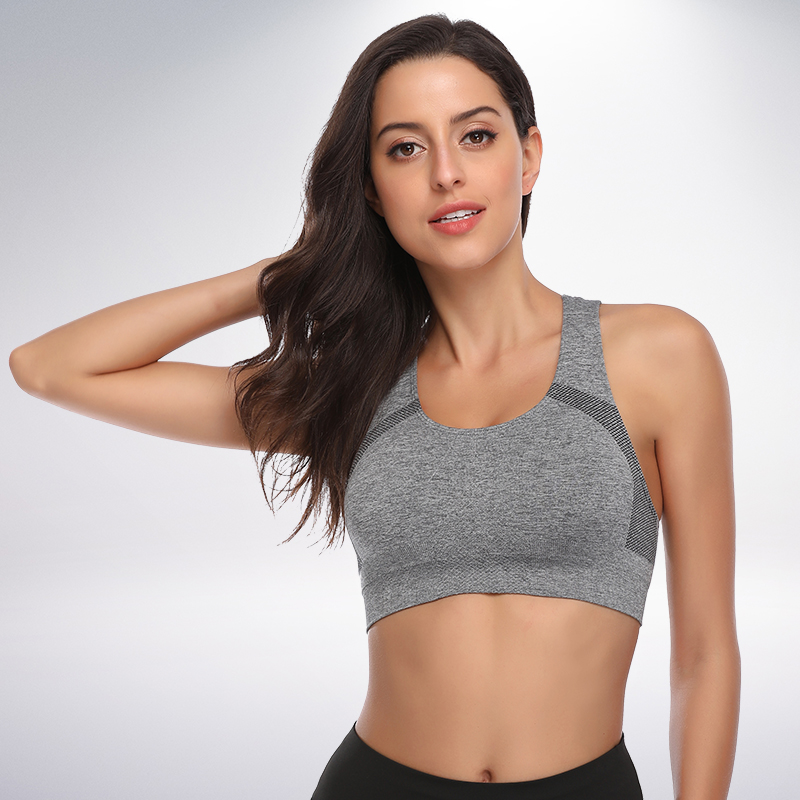 Wireless No Padding Racerback Seamless Sports Bra Power Day Sale