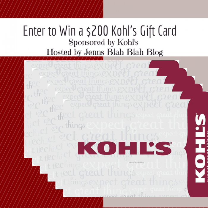 200 Kohl's Gift Card Giveaway Powered By Mom