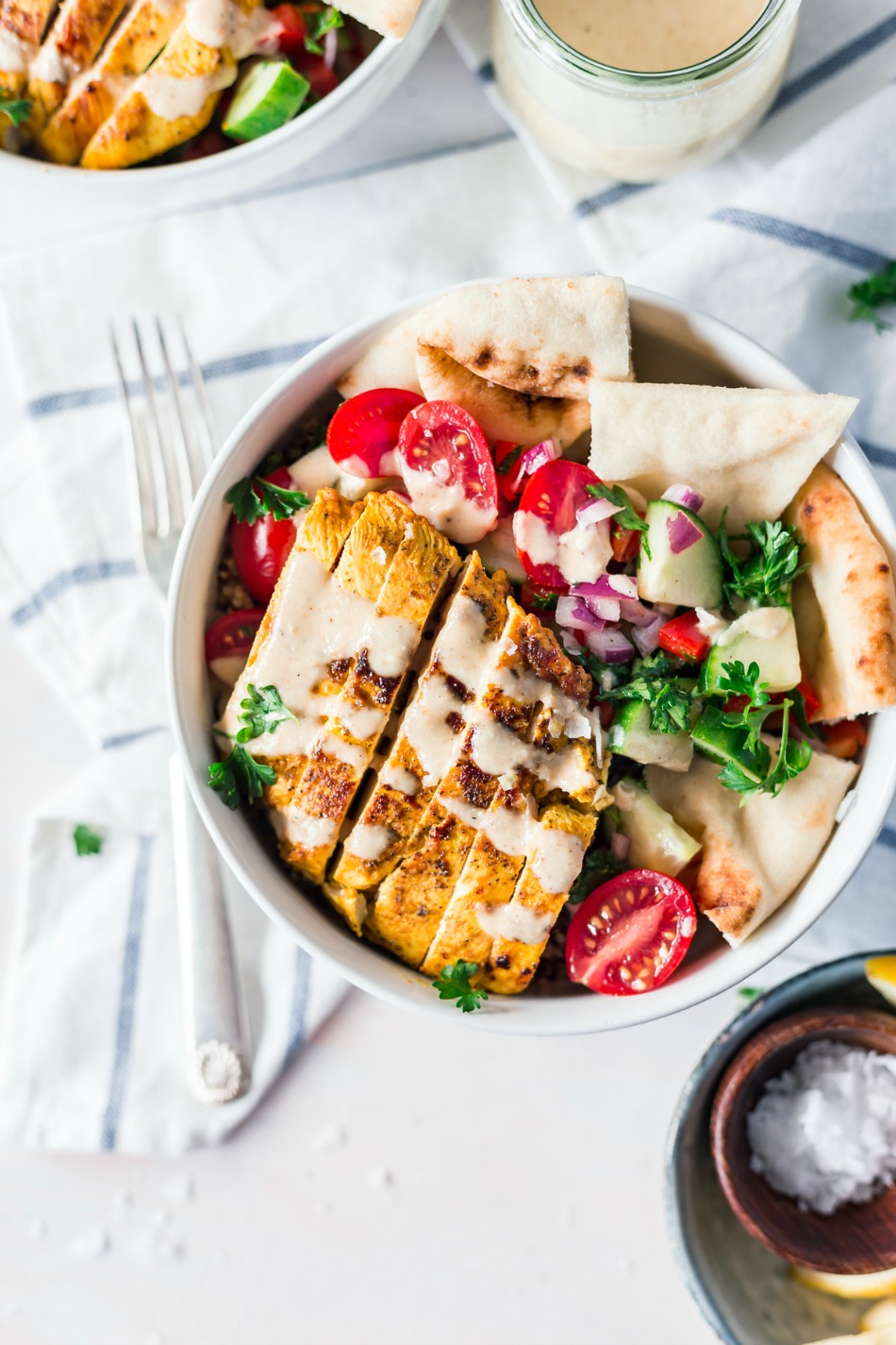 Delicious Chicken Shawarma Bowl Recipe Powered By Mom