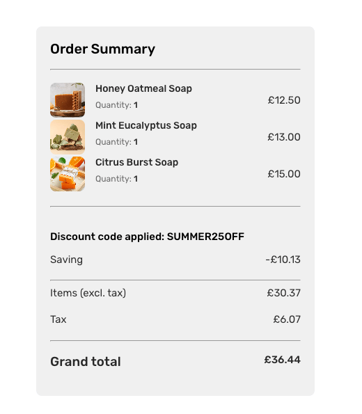 Creating discount codes Powered by BaseKit