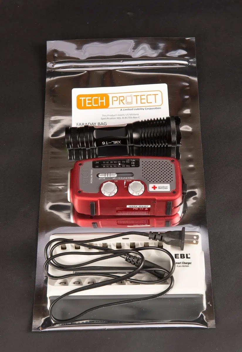 Medium 8"x16" Faraday/EMP Bag