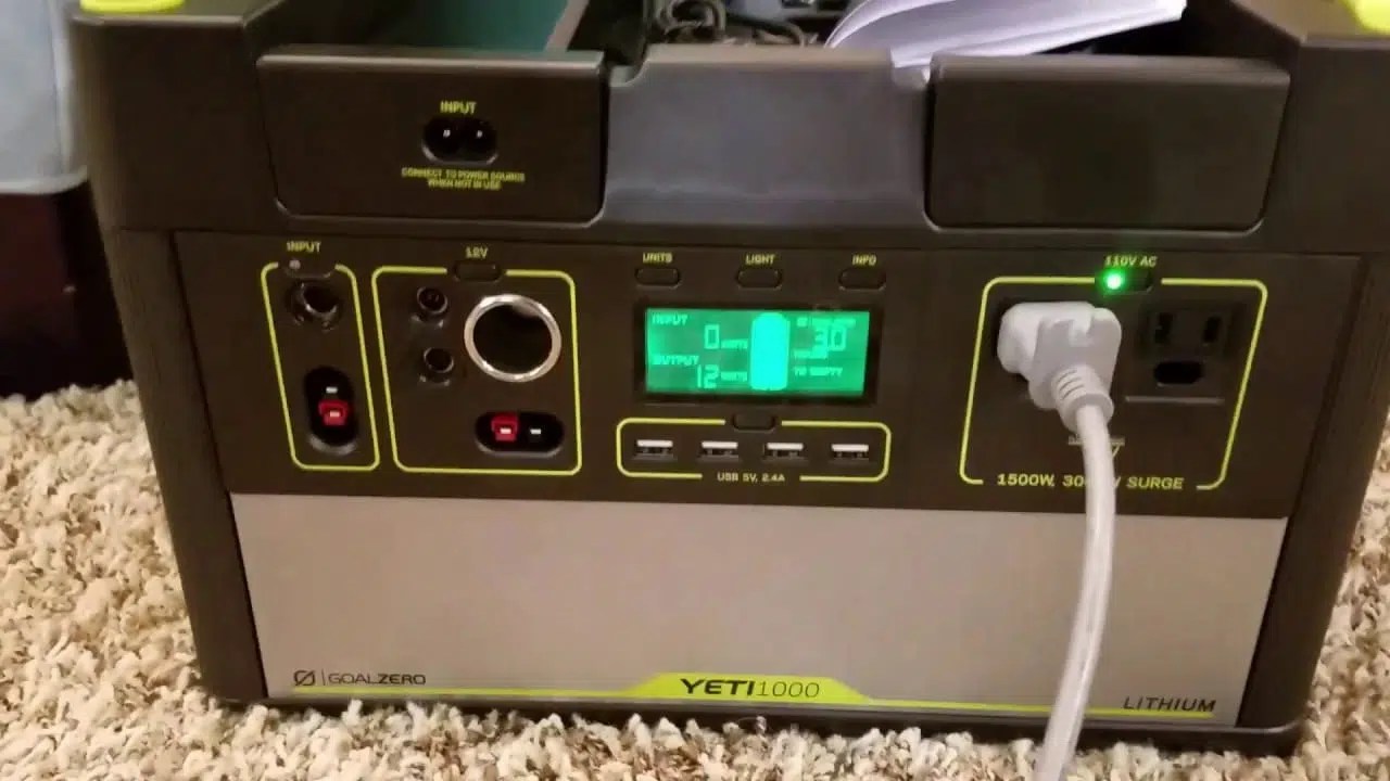 Goal Zero Yeti 1000 Review and Why it May Not be What You Want Solar