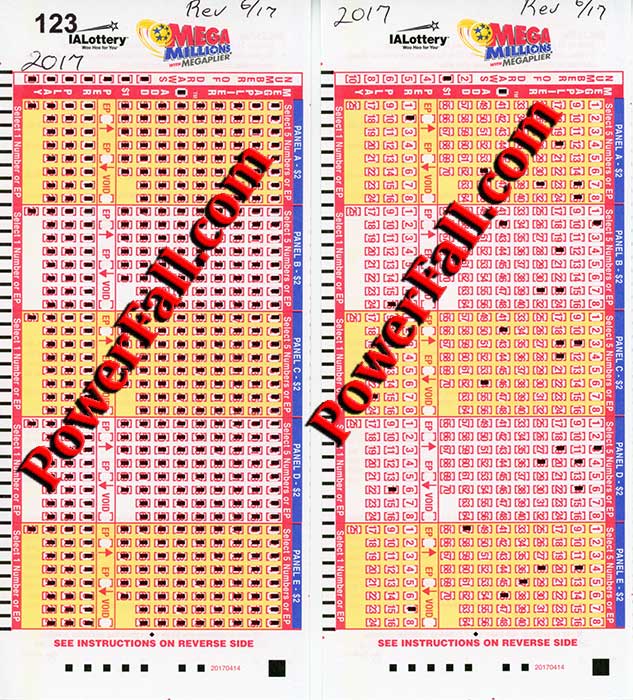 The Lottery Picker™ 2018 Printing Powerball & Mega Millions PlaySlips CONFIRMED