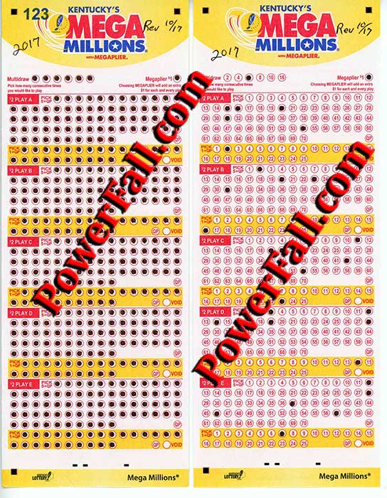 The Lottery Picker™ 2018 Printing Powerball & Mega Millions PlaySlips CONFIRMED