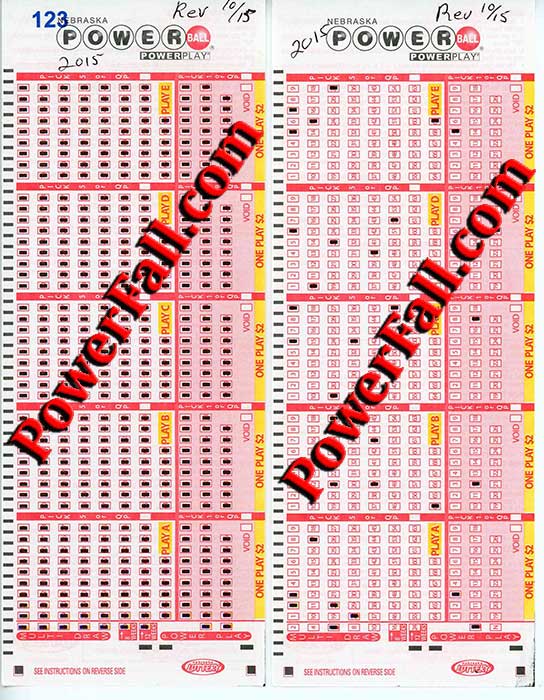 The Lottery Picker™ 2018 Printing Powerball & Mega Millions PlaySlips CONFIRMED