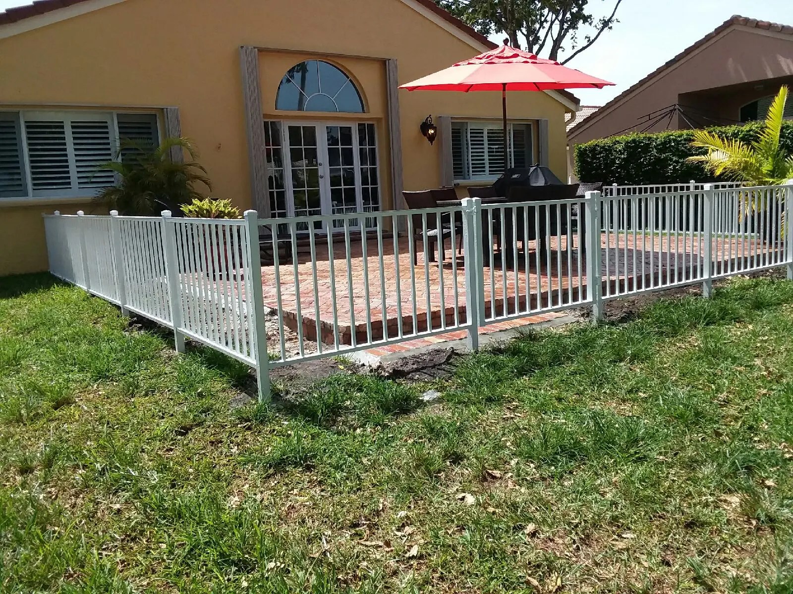Custom Aluminum Patio Railing 2 Power Fence