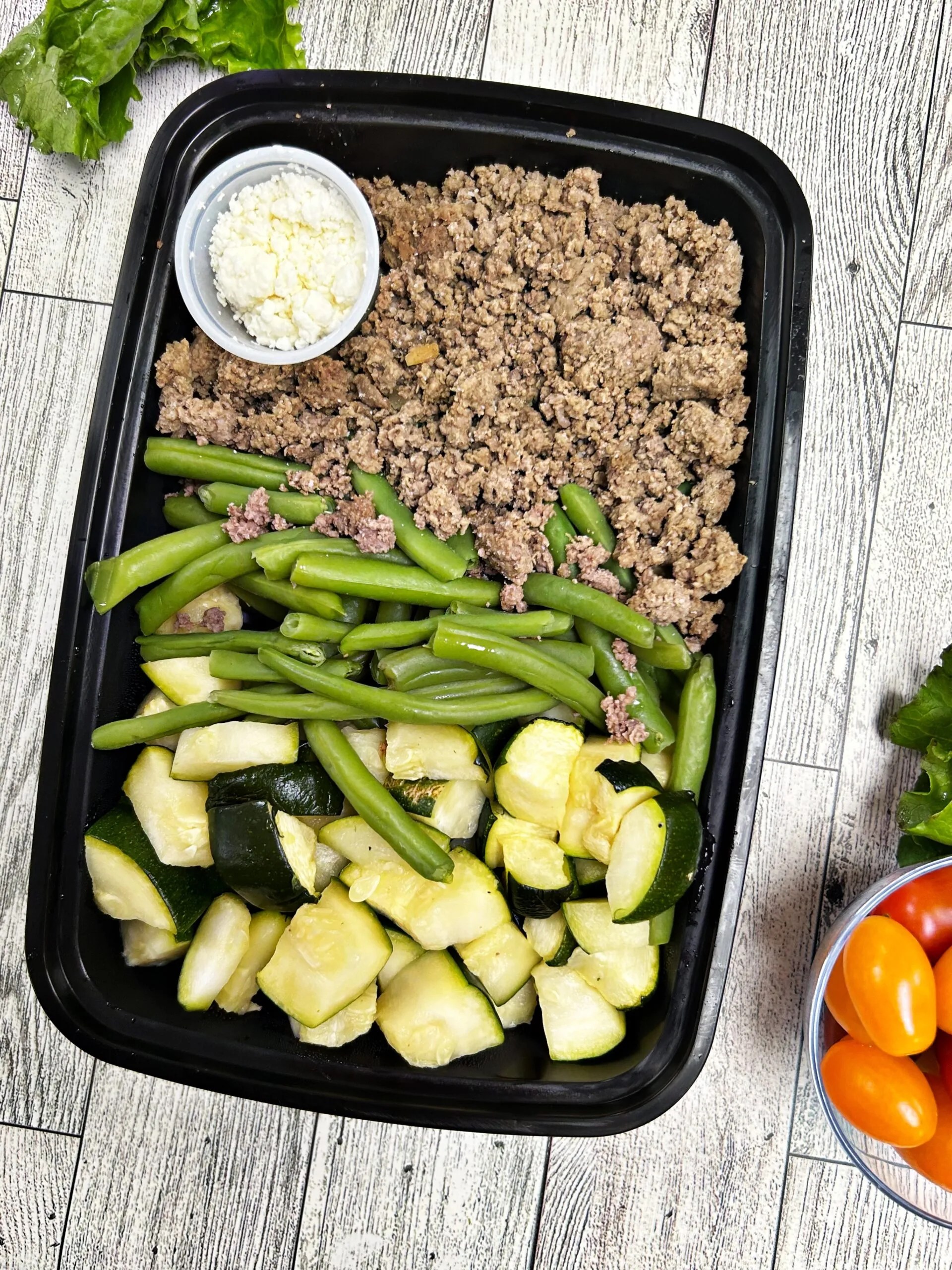 KETO CREAMY BEEF & MUSHROOMS Power Fit Meals