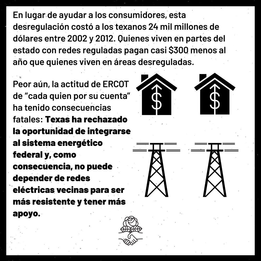 2. Deregulation costs lives Power for Texas