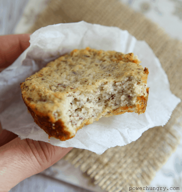 Coconut FlourCauliflower Bread {vegan, grainfree} power hungry