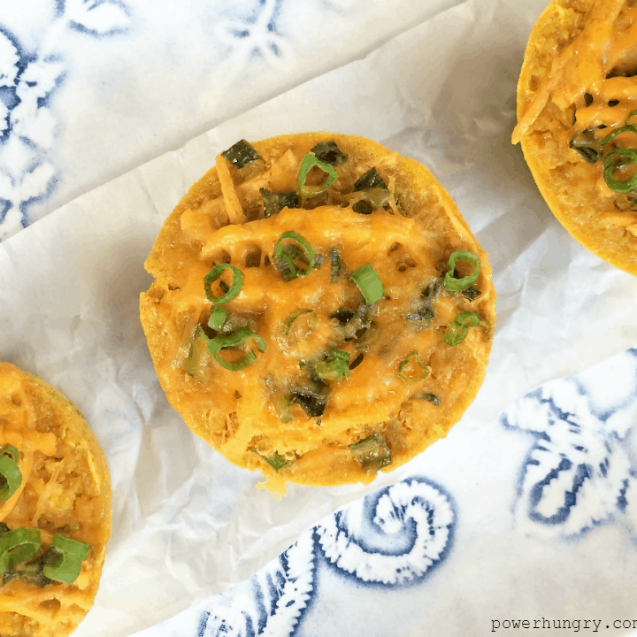 NoEgg Cheesey Quinoa Breakfast Cups {vegan & glutenfree} power hungry