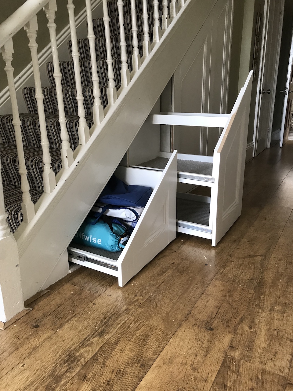 Under Stair Storage Solutions Power Interiors Dorset & Devon South UK