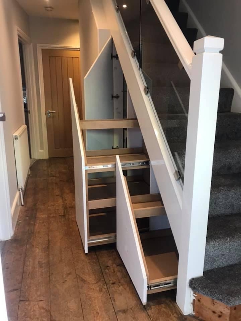 Under Stair Storage Solutions Power Interiors Dorset & Devon South UK