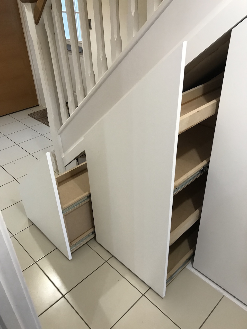 Under Stair Storage Solutions Power Interiors Dorset & Devon South UK