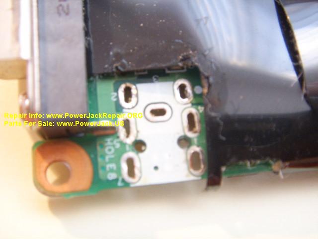 Compaq Presario V2000 DC Power Jack Repair