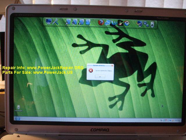 Compaq Presario V2000 DC Power Jack Repair