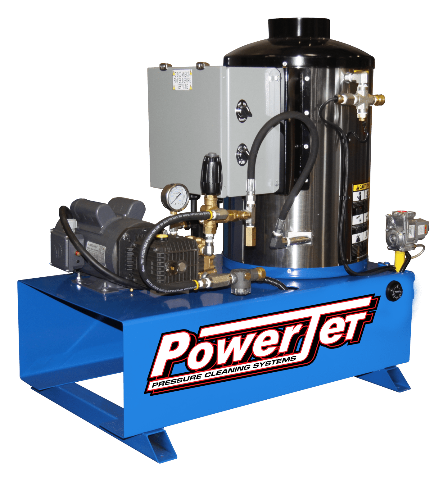 Industrial Hot Water Electric NG & LP Fired Powerjet Pressure