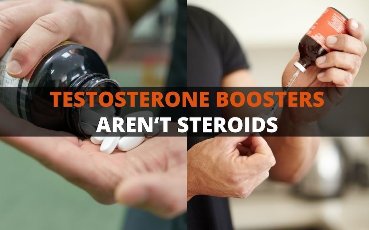 Are Testosterone Boosters Steroids?
