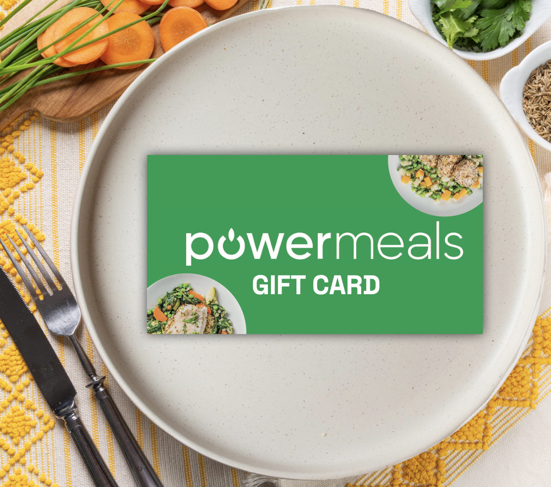 Food Delivery Gift Cards — Give The Gift Of Good Food Powermeals