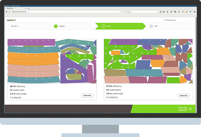 Alma launches Nest&Cut, webbased application for automatic nesting