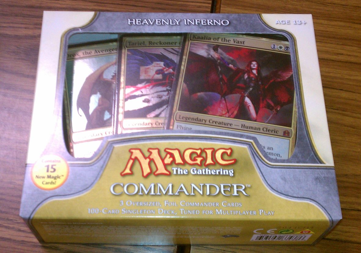 1 Heavenly Inferno SEALED Commander Deck MtG Magic 1x x1