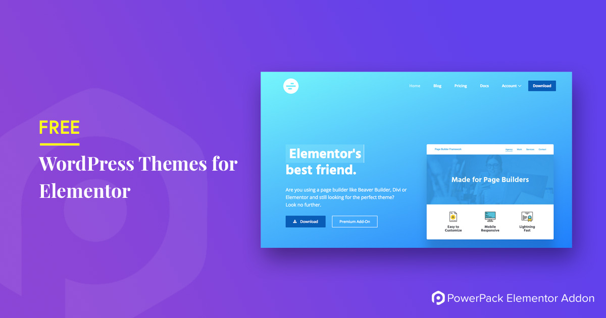 9 Best Free WordPress Themes for Elementor [2024]
