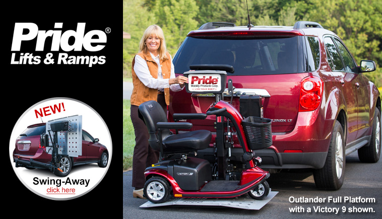 Laguna Beach 3 Wheel Electric Scooter GoGo Pride Jazzy Wheelchair