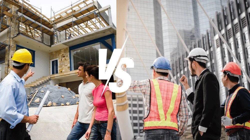 Differences Between Building Contractor and General Contractor