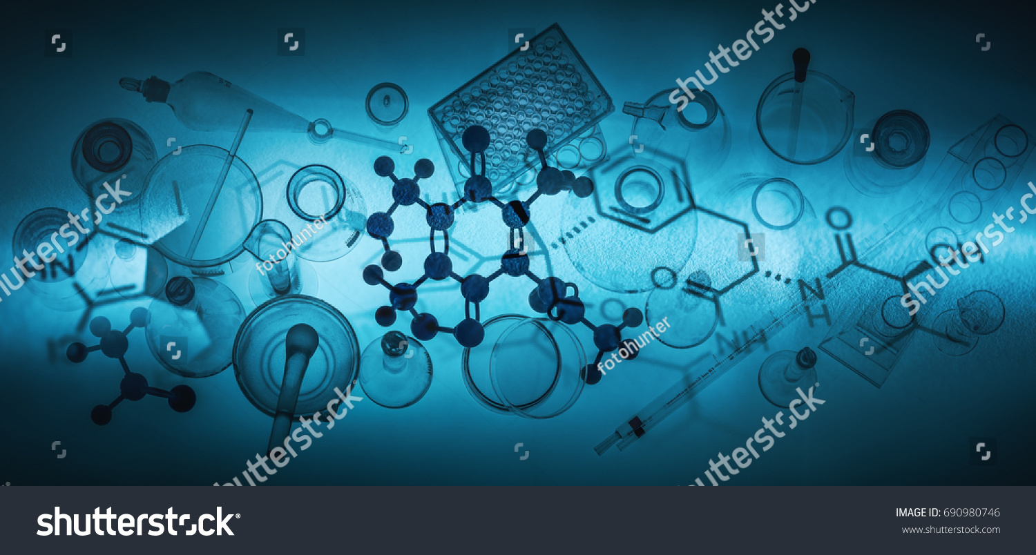 PowerPoint Template biology science or laboratory background (nuhupholn)