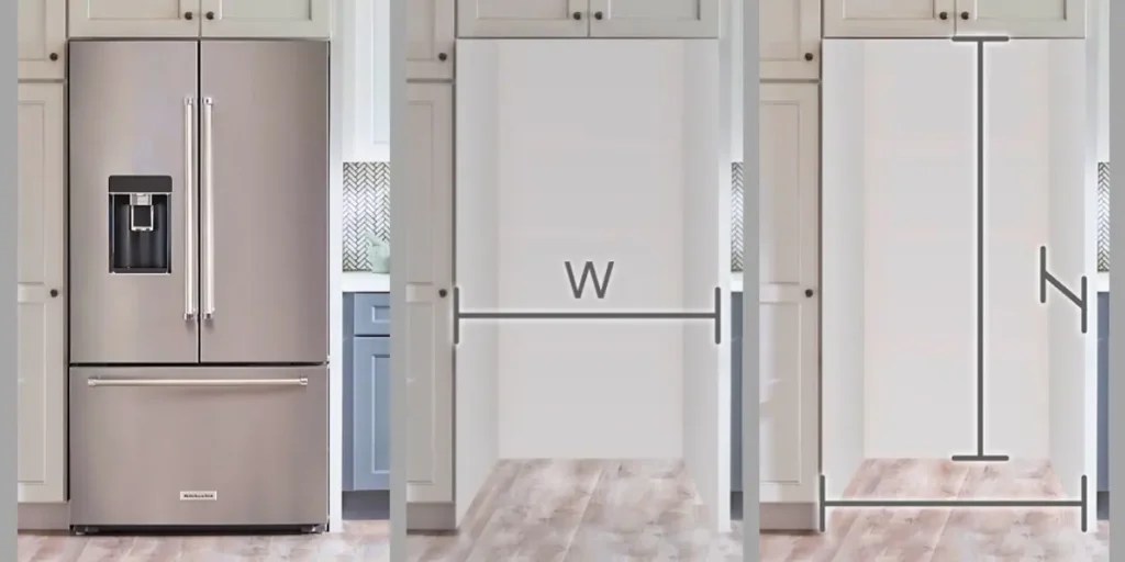 How Much Space Is Between The Refrigerator And The Side Wall? Ideal Gap
