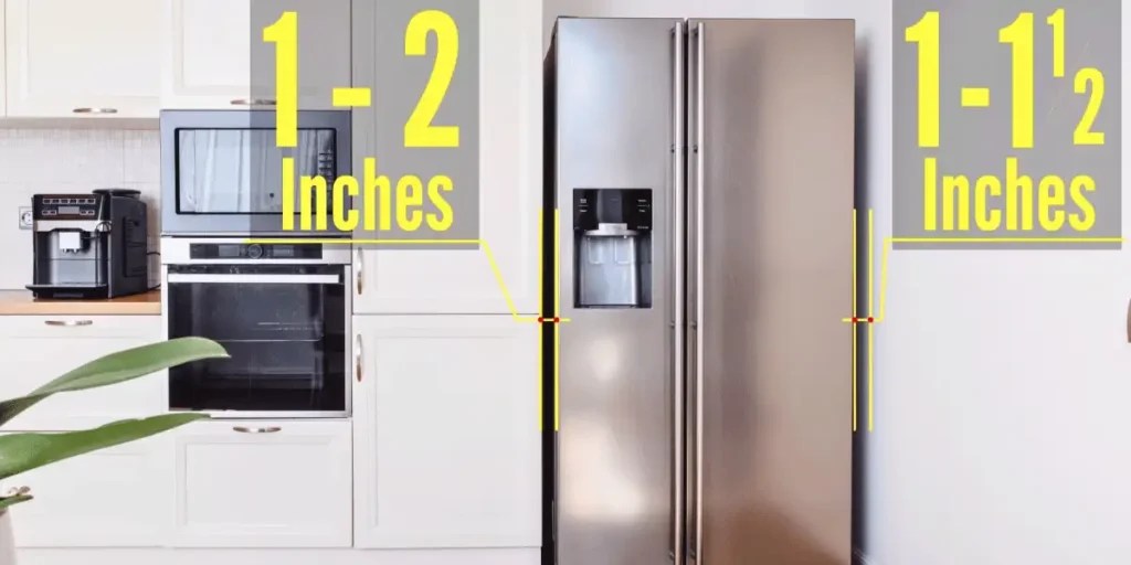 How Much Space Is Between The Refrigerator And The Side Wall? Ideal Gap