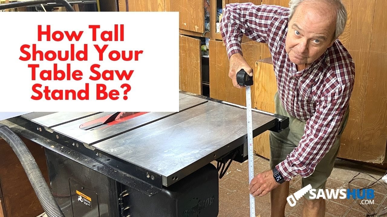 Average Height of a Table Saw Power Saws Guide