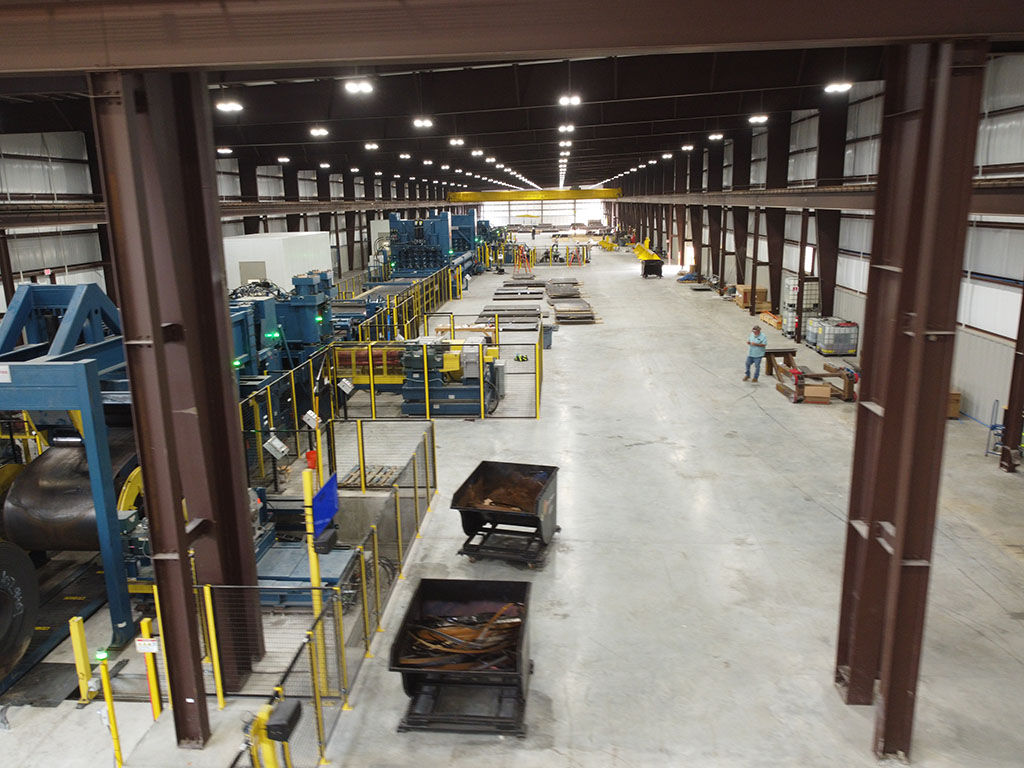 Friedman Industries Steel Mill Powers Brown Architecture