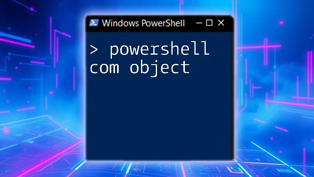Mastering PowerShell Custom Objects for Effortless Scripting